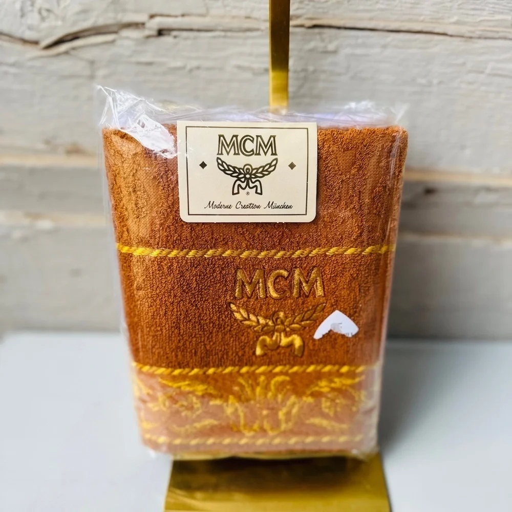 MCM face towels x 2. Brand new.